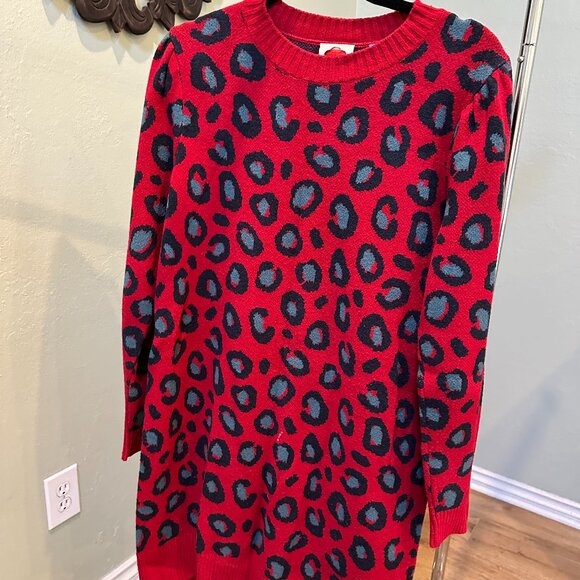 Anthro x Farm Rio Blakely Tunic Sweater Dress - Picture 1 of 4
